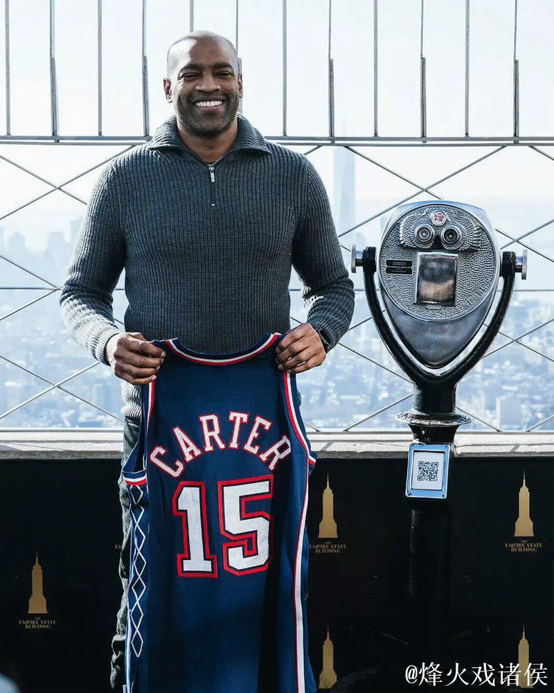 卡特谈篮网球衣退役:梦想成真 深表感谢 卡特谈篮网球衣退役:梦想成真 深表感谢